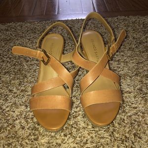 Size 7 Franco Sarto wedges